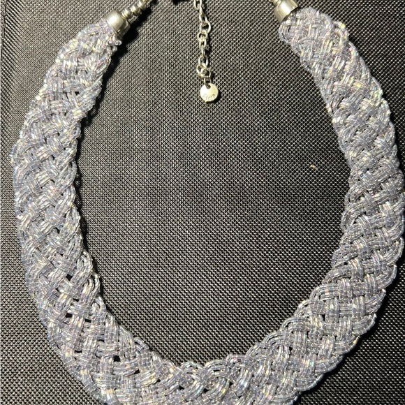 Braided Beaded Necklace - Picture 2 of 2